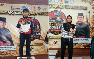 Dua Karateka Moonzher raih medali di 4th International Indonesian Open Championship 2026	