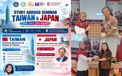 SMAN 2 Kota Tangerang Selatan Selenggarakan Study Abroad Seminar Taiwan & Japan 
