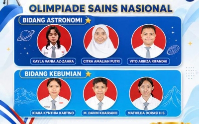Team MOSCOPIC SMAN 2 Kota Tangerang Selatan Lolos OSN Tingkat Kota