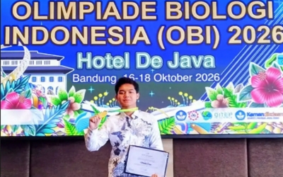Muhammad Azka Al Hazmi raih medali emas pada Olimpiade Biologi Indonesia (OBI) 2026