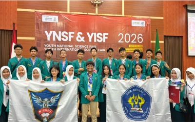 Borong Medali di 6th YISF Yogyakarta, KIRobo Moonzher SMAN 2 Tangerang Selatan Harumkan Nama Indonesia