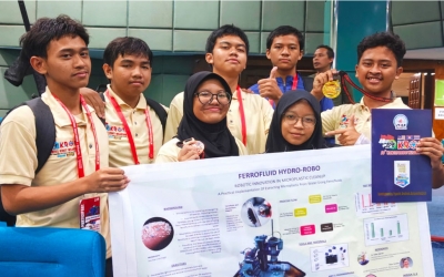 Tim Robotik Moonzher raih 2 medali dalam Kontes Robot Nusantara 2024