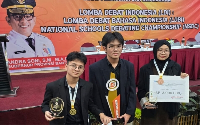 Siswa SMAN 2 Tangsel juarai Lomba Debat Bahasa Provinsi Banten Siswa SMAN 2 Tangsel juarai Lomba Debat Bahasa Provinsi Banten