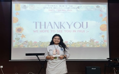 National Medical and General Biology Competition 2024: Naula raih juara 3