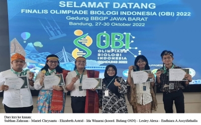 Tim Olimpiade Biologi SMAN 2 Kota Tangerang Selatan Raih 5 Medali dalam  Olimpiade Biologi Indonesia