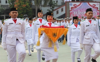 Upacara pengibaran Bendera dan Peringatan HUT RI ke 79