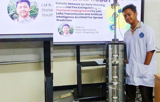 Ciptakan Robot Gambut, Imran berhasil Juarai Olimpiade Tingkat Nasional 2025 Ciptakan Robot Gambut, Imran berhasil Juarai Olimpiade Tingkat Nasional 2025